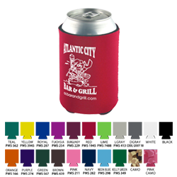 Fireball Slim Can Koozie with Pocket - Chill in Style